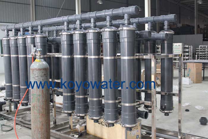 Mineral water produce line