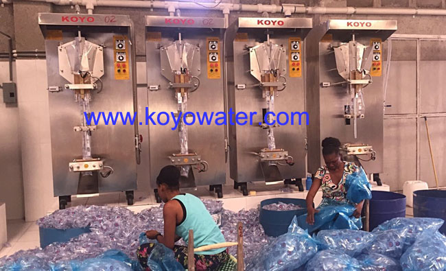 Water Pouch Filling and Sealing Machine