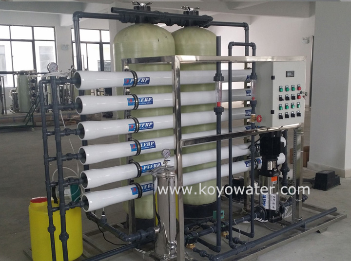 pure water plant Reverse Osmosis System 3000L