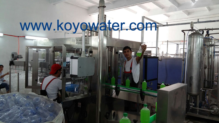 carbonated beverage filling production line