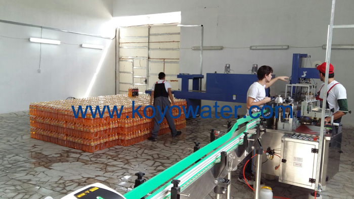 carbonated filling production line
