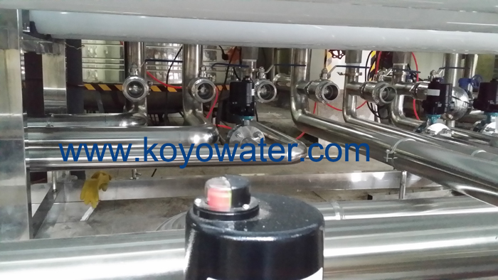 150T/H Pure Water Plant With RO System