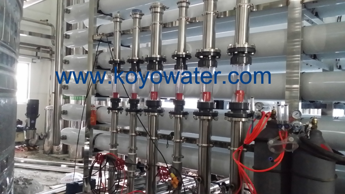 150T/H Pure Water Plant With RO System