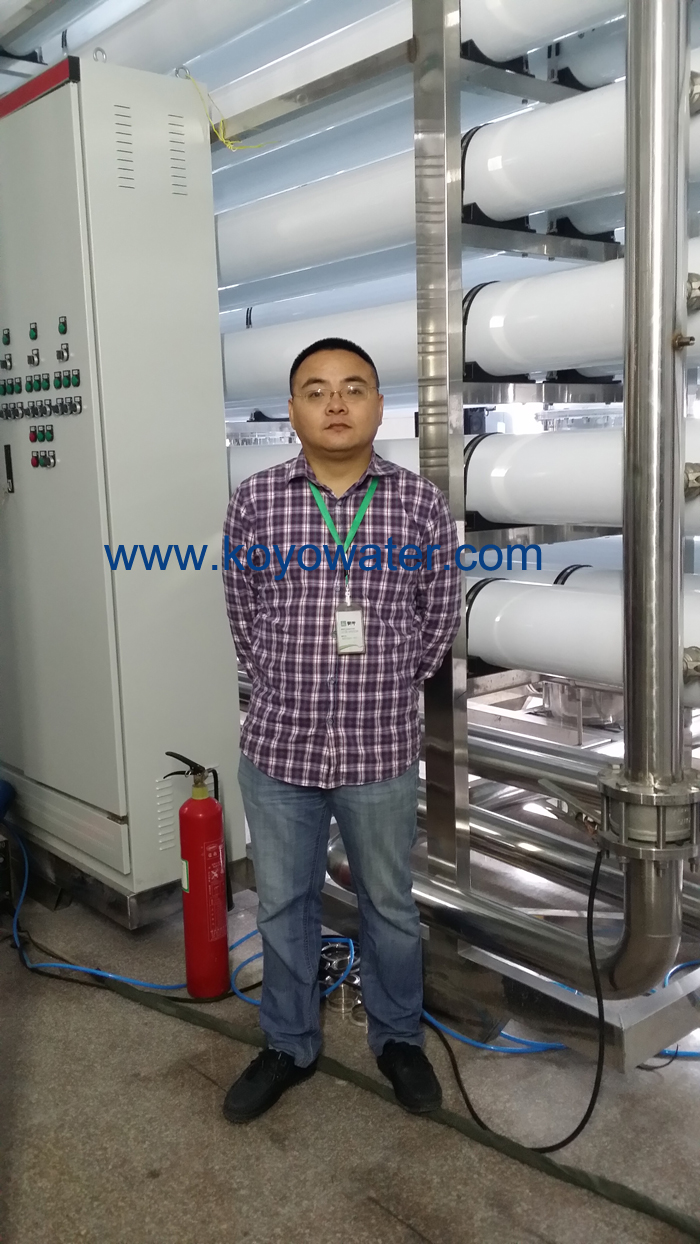 150T/H Pure Water Plant With RO System