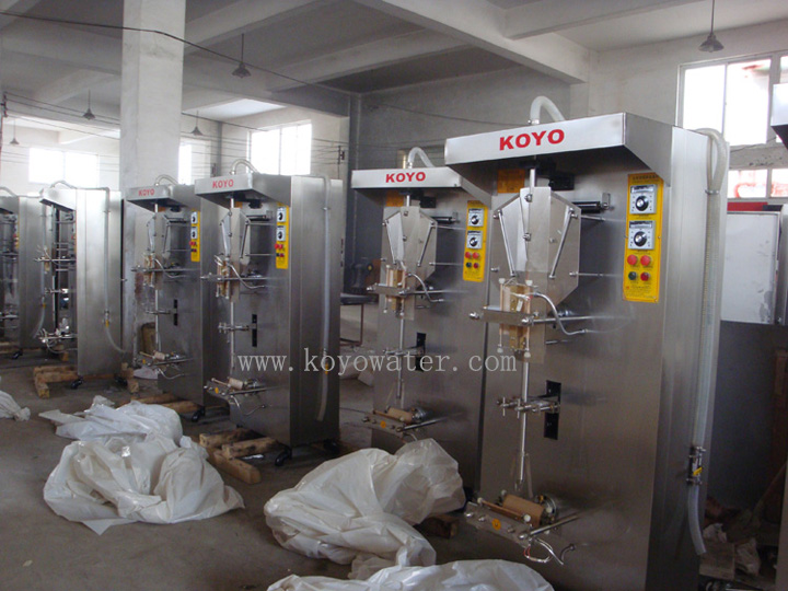 Juice sachet filling machine