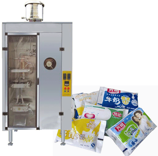 Milk sachet filling machine