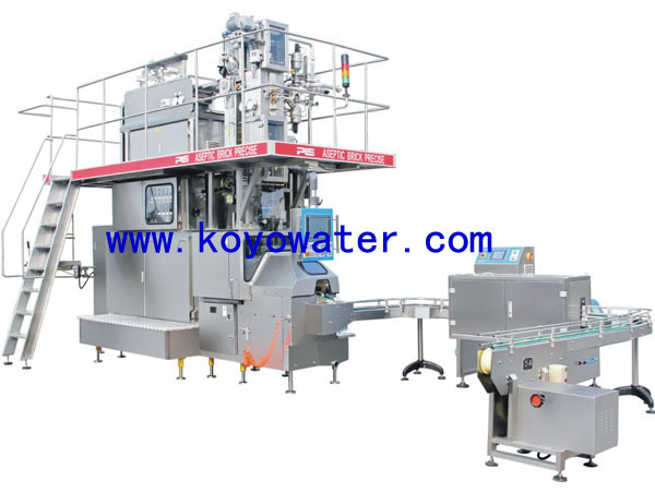 Full-automatic sterile brick-type packaging machine