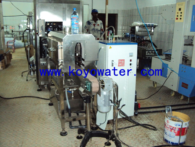 bottle water produce line