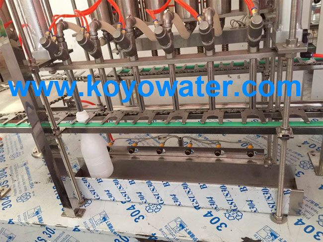 milk bottle filling foil sealing machine