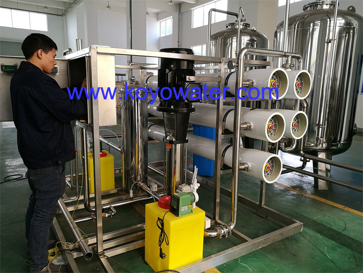 10T/H Reverse Osmosis system 