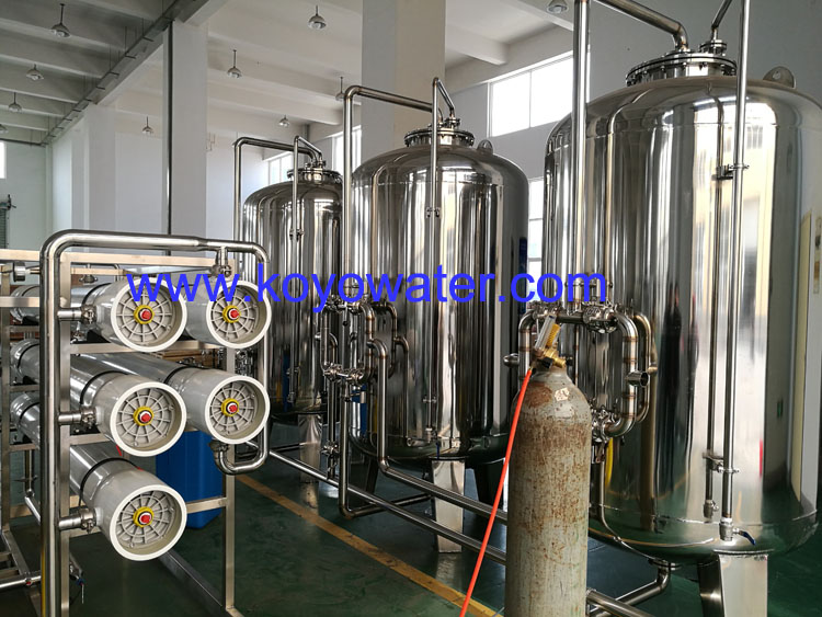 10T/H Reverse Osmosis system 