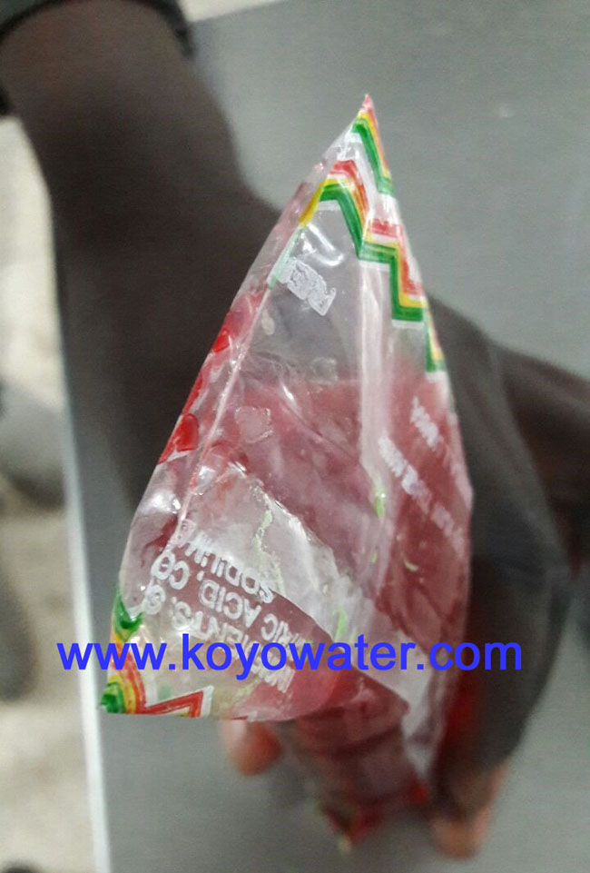 ice pop sachet