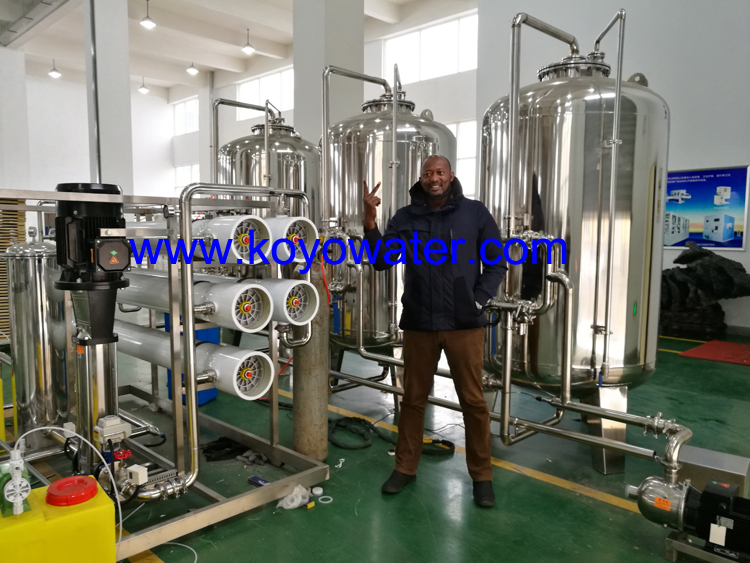 10T/H Reverse Osmosis System
